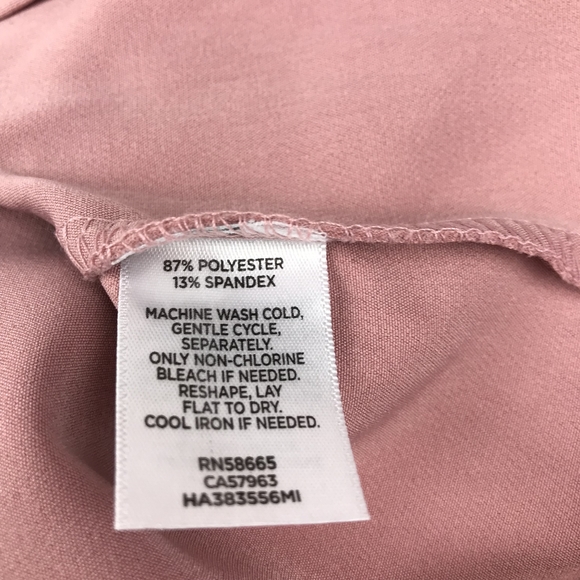 Halogen Long Sleeve Back Neck Tie Dress - Picture 8 of 9